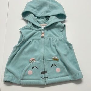 Carter’s fleece vest size 9 months